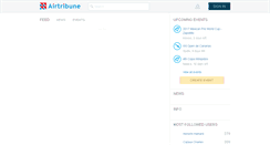 Desktop Screenshot of airtribune.com